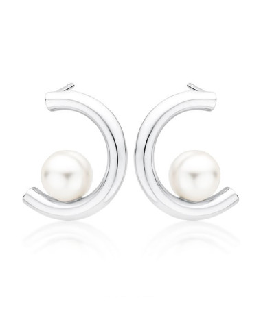 SREBRNE KOLCZYKI PR. 925 PEREŁKI