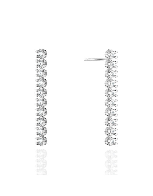 KOLCZYKI KO-29T 0,02CT