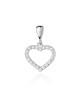 Zawieszka serce S-19, 0,28ct