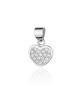 Zawieszka serce S-20, 0,15Ct
