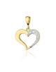 Zawieszka serce S-22, 0,05ct
