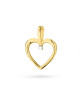 Zawieszka serce S-24, 0,05ct