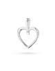 Zawieszka serce S-25, 0,005ct