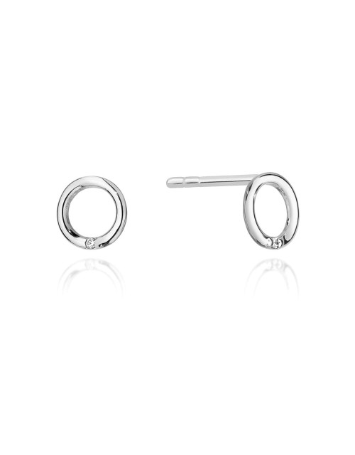 KOLCZYKI CK-28 0,01CT