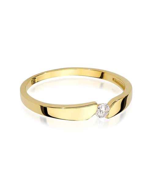PIERŚCIONEK W554 0,08CT