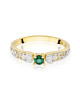 Pierścionek W411-SZMARAGD