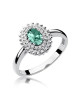 Pierścionek W303-SZMARAGD