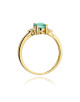 Pierścionek W308-SZMARAGD