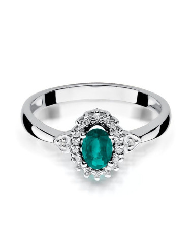 Pierścionek W312-SZMARAGD