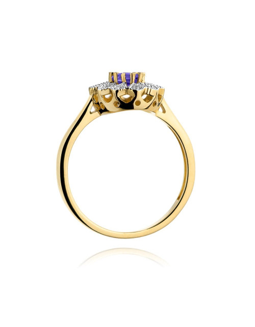 Pierścionek W354-TANZANIT