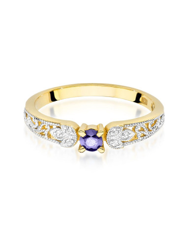 Pierścionek W411-TANZANIT