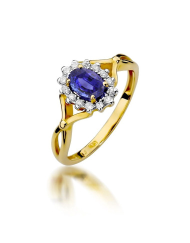Pierścionek W182-TANZANIT