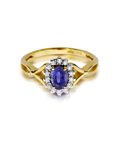 Pierścionek W182-TANZANIT