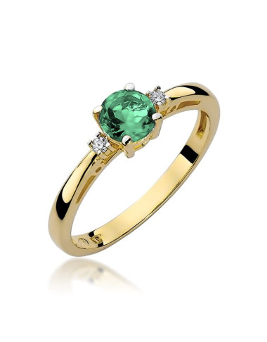 Pierścionek W010-SZMARAGD