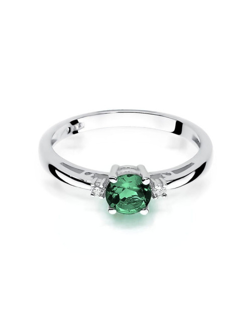 Pierścionek W010-SZMARAGD