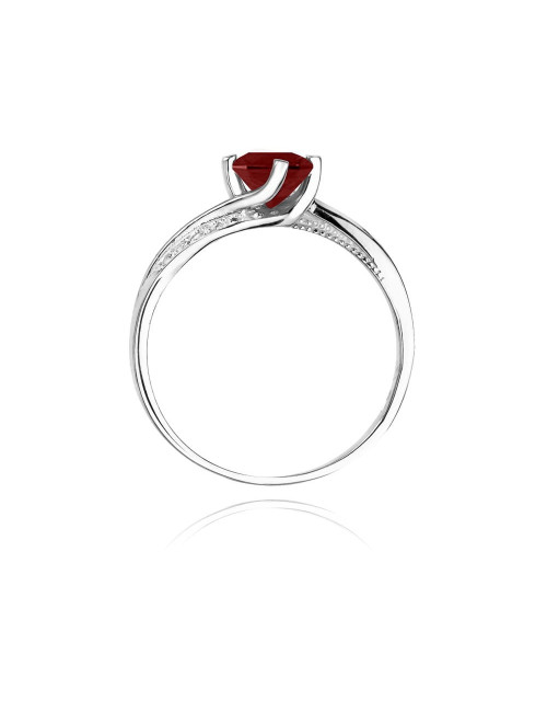 Pierścionek W084-RUBIN