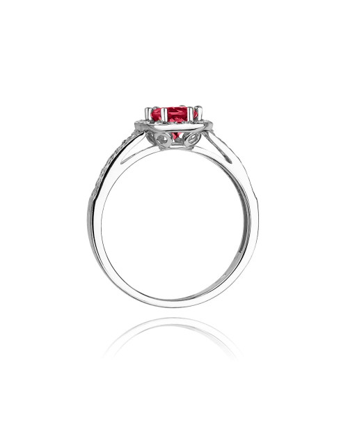 Pierścionek W087-RUBIN