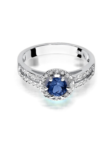 Pierścionek W087-SZAFIR
