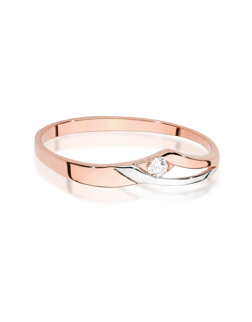 Pierscionek W609 0,04ct