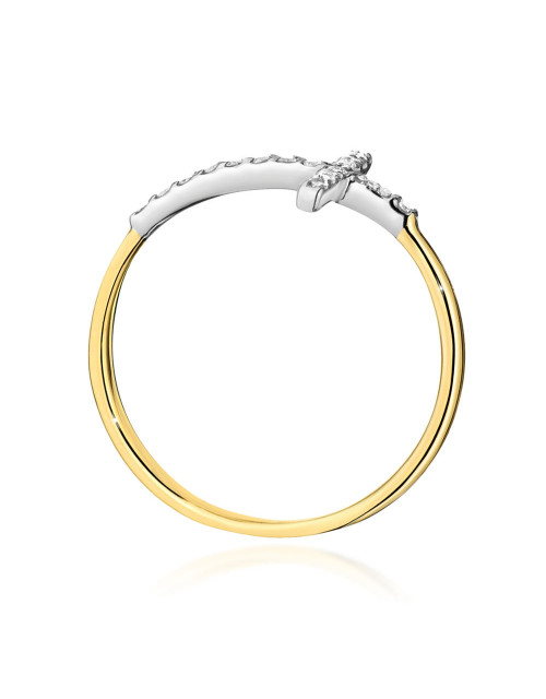 Pierscionek W636 0,08ct