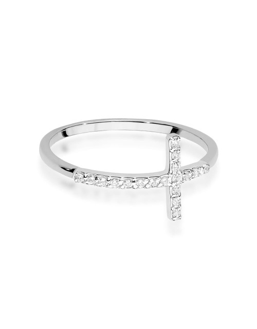 Pierscionek W636 0,08ct