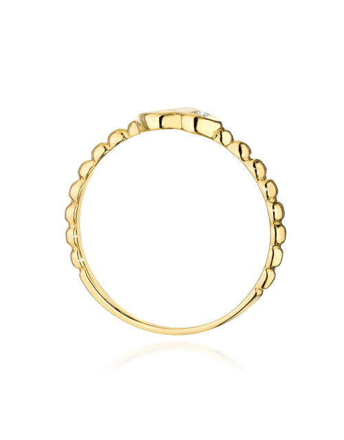 Pierscionek W637 0,01ct