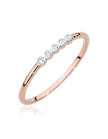 Pierscionek W638 0,04ct