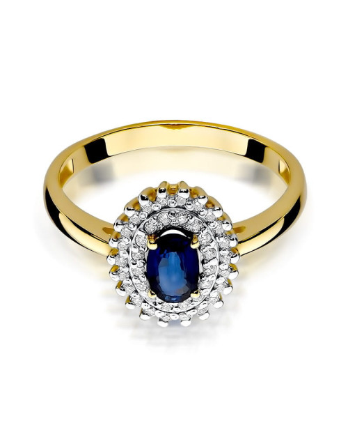 Pierscionek W0303-SZAFIR