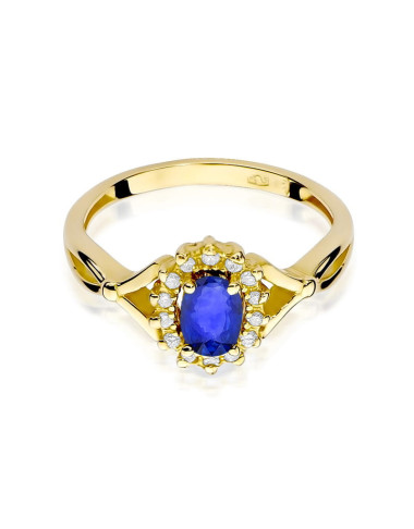 Pierscionek W0182-SZAFIR