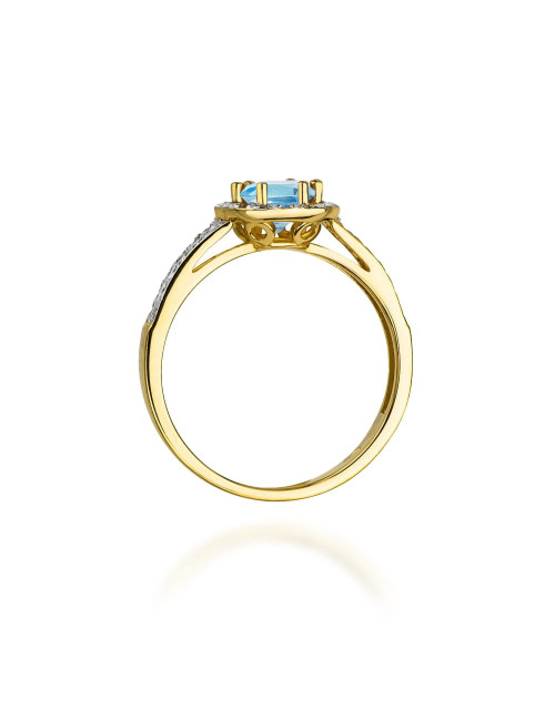 Pierscionek W0087-TOPAZ