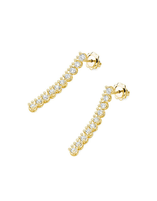 KOLCZYKI K0330 0,80CT