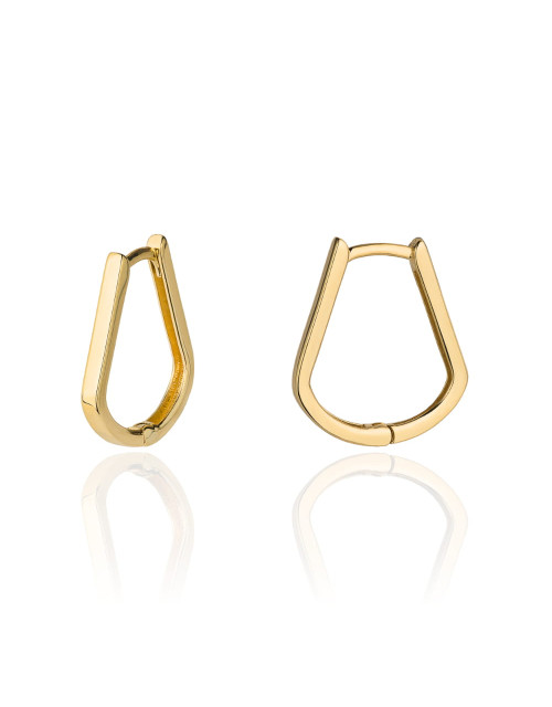 Kolczyki złote zaokrąglone (Gramatura: 1.30)