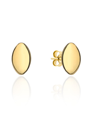 Kolczyki złote elipsy (Gramatura: 0.97)