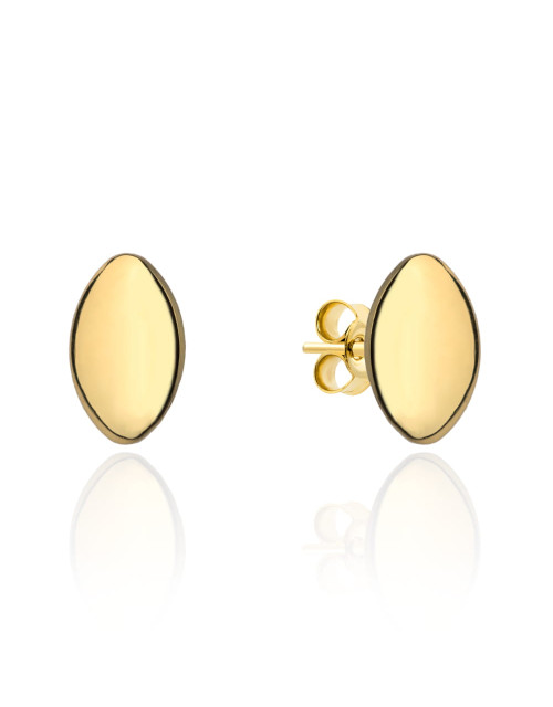 Kolczyki złote elipsy (Gramatura: 0.97)