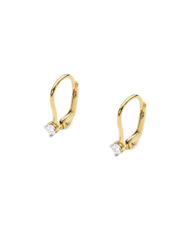 KOLCZYKI K0057 0,16CT