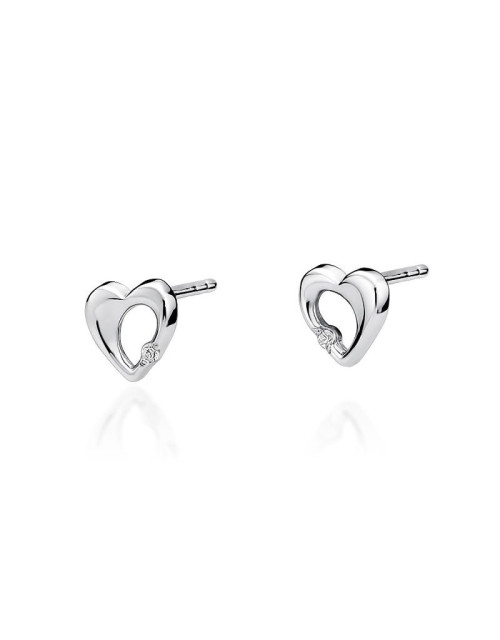 KOLCZYKI K0020 0,02CT