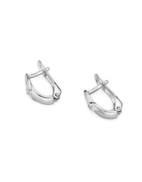 KOLCZYKI K0012 0,04CT