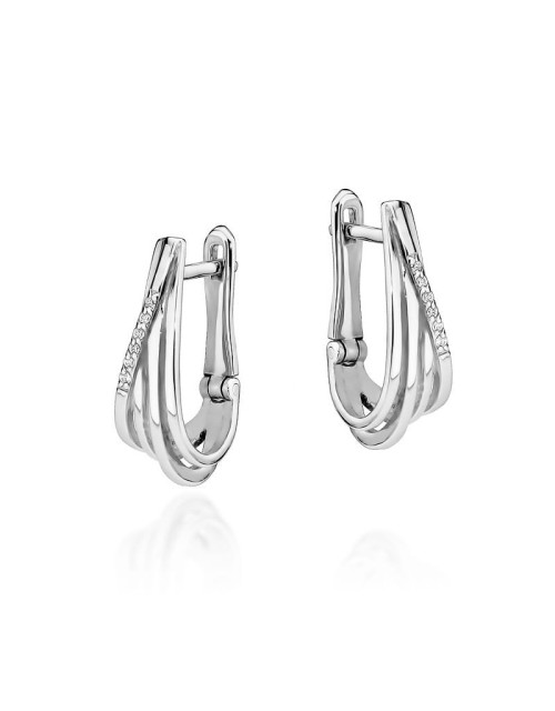 KOLCZYKI K0005 0,06CT