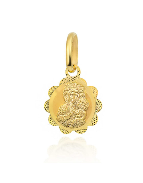 Medalik Matka Boska Częstochowska koło pr. 585 (Gramatura: 0.65)