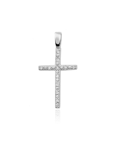 Zawieszka krzyżyk D0004B, 0,055ct