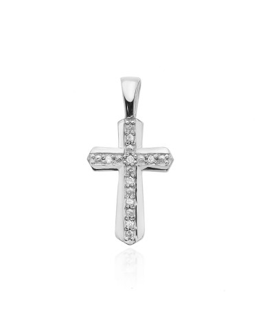 Zawieszka krzyżyk D0005B, 0,035ct