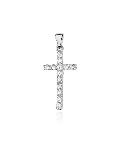 Zawieszka krzyżyk D0006B, 0,39ct