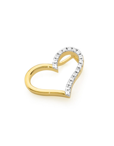 Zawieszka serce Z0026Z, 0,085ct