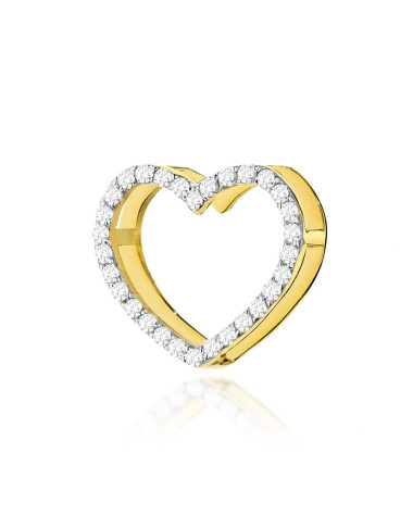 Zawieszka serce Z0027Z, 0,15ct