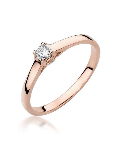 Pierscionek W506 0,12ct