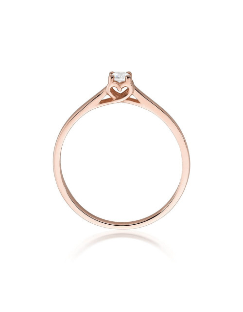 Pierscionek W506 0,12ct