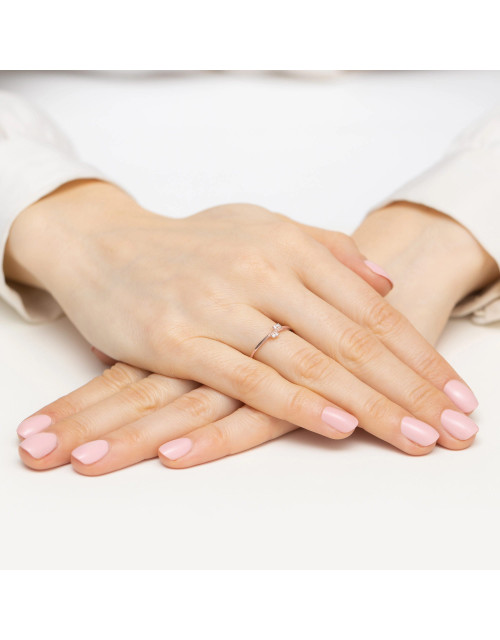 Pierscionek W503 0,03ct