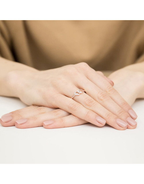 Pierscionek W500 0,06ct