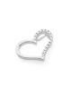 Zawieszka serce Z0026B, 0,085ct