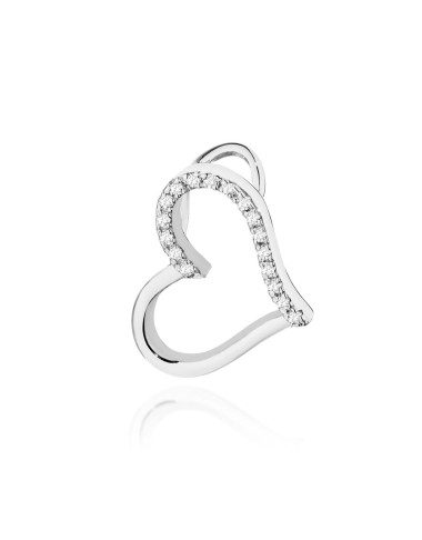 Zawieszka serce Z0026B, 0,085ct